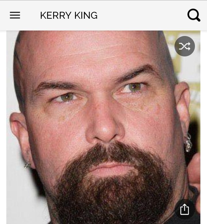 Happy birthday to this great guitarist who worked with Slayer. Happy birthday to Kerry King 