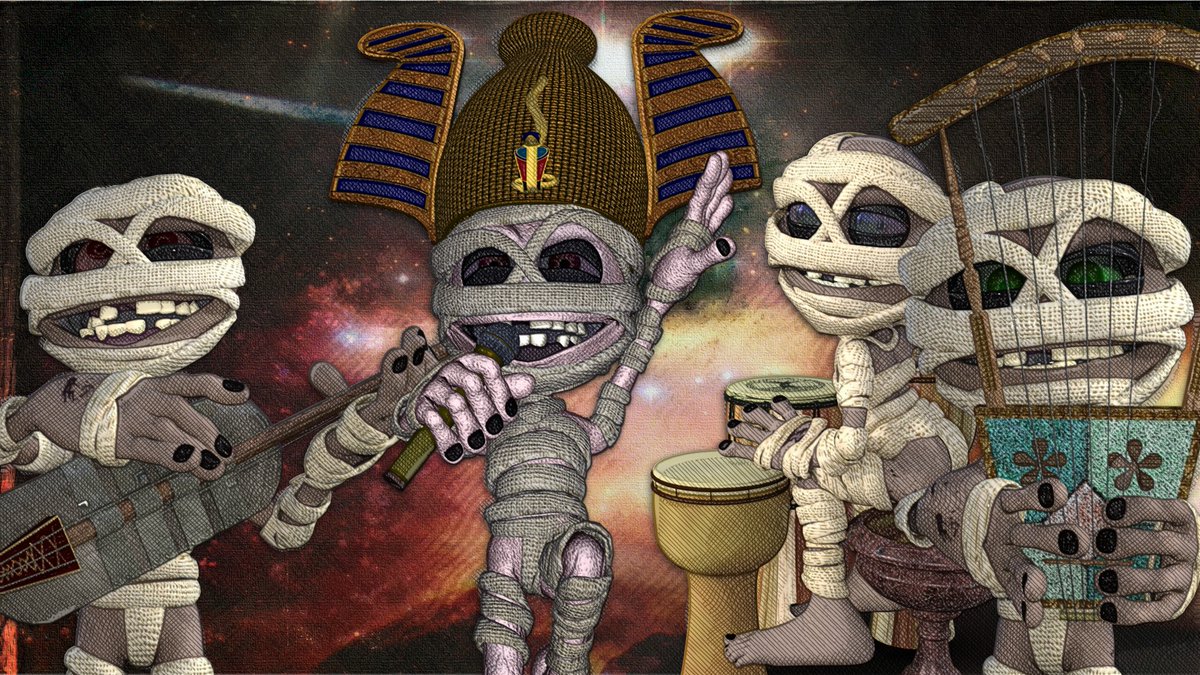LilmummyJ's tweet photo. Q: What kind of music do mummies like most? A: Wrap music, what else? #cartoon #humor #humour #comedy #funny #laught #jokes #art #dadjokes #laughing #badjokes #makejokes #friends #smile https://t.co/tMMg258OWI