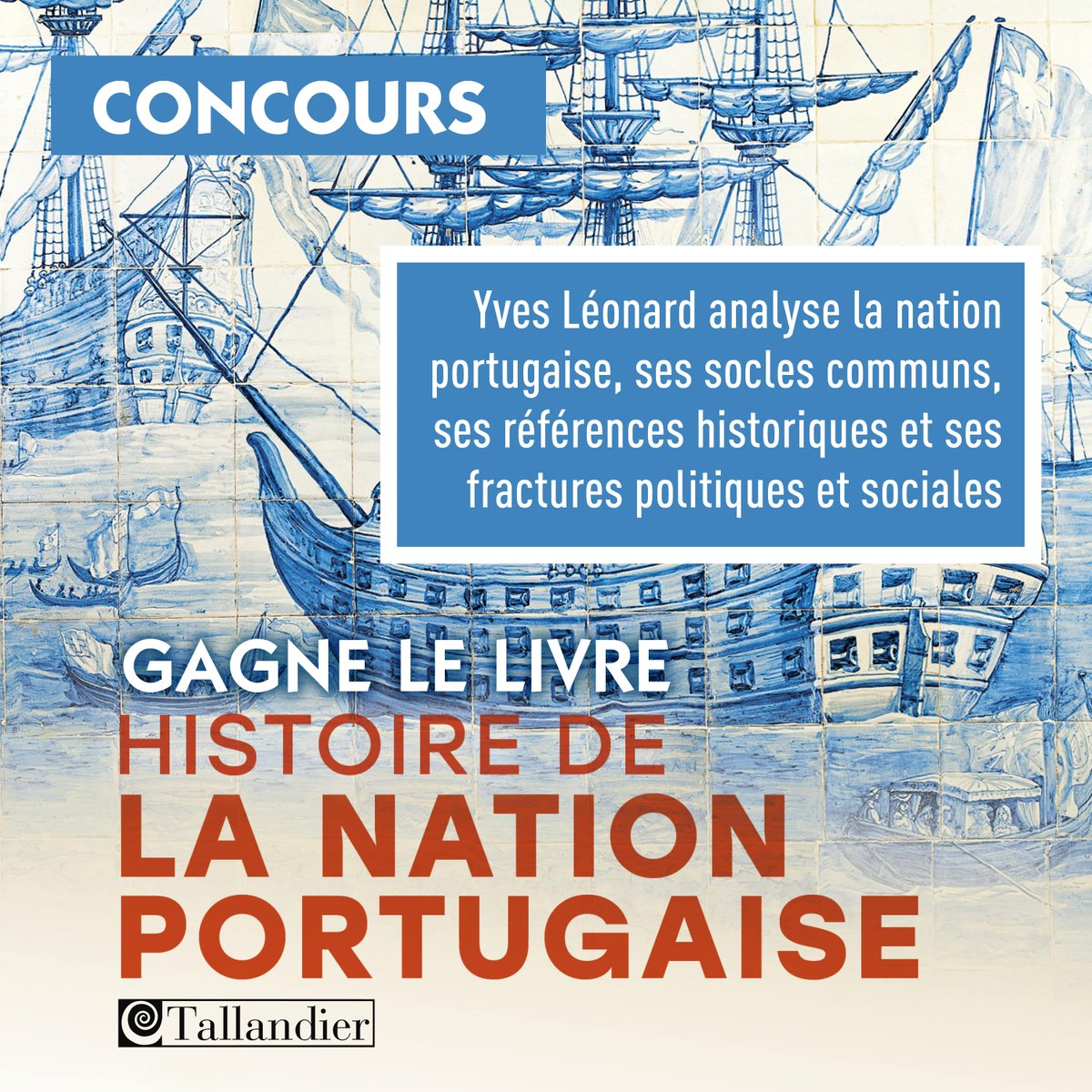 Ed_Tallandier's tweet image. #JeuConcours
Rendez-vous sur les réseaux sociaux de @capmagellan pour gagner des exemplaires d'Histoire de la nation portugaise d' @yvesleonard27. Un voyage au sein de ce petit rectangle de terre au destin mondial !
tallandier.com/livre/histoire… @JudithSimony
@Eric_Anceau #Portugal