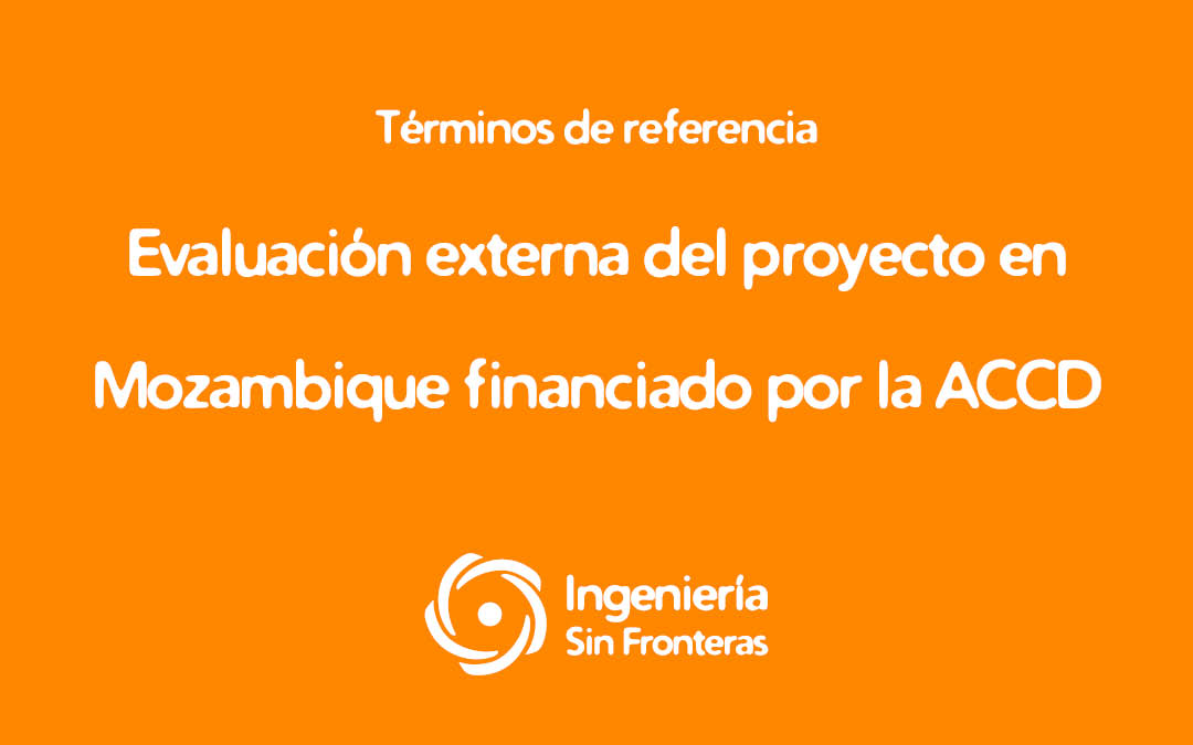 🙋‍♀️ ¡Abrimos convocatoria para trabajar en la evaluación externa de nuestro proyecto en Mozambique!

📝 Toda la info en nuestra web: esf-cat.org/es/blog/2022/0…

🗓️ Tienes hasta el 13/06 para presentarte, ¡no lo dejes pasar!

#OfertaLaboral #Consultoría
