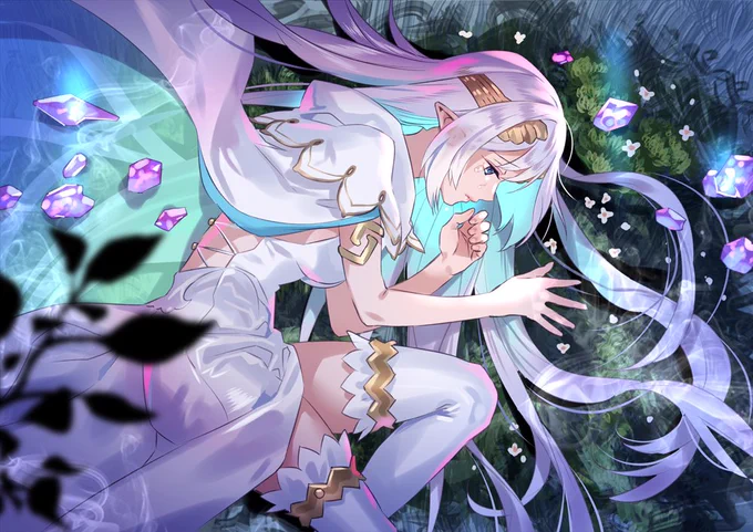 【幻奏美術館】MV 輝石の唄 高橋李依さん
公開されています。
動画内のイラストを担当させていただきました。
ぜひご覧ください～👼 

https://t.co/timkSwOgQL 