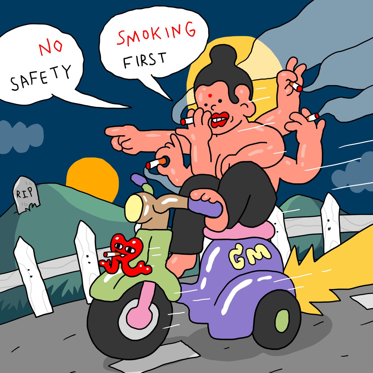 ✨🙏🏼GM🙏🏼✨ 

It's Friday~ 🚬