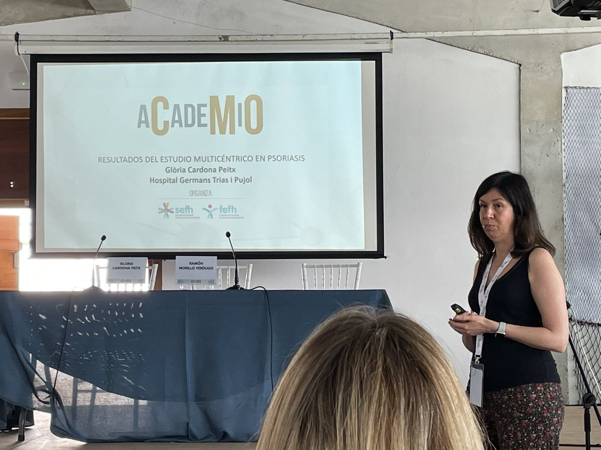 Gloria Cardona nos habla del proyecto de investigación <a href="/gteii_sefh/">GTEII-SEFH</a> en #psoriasis