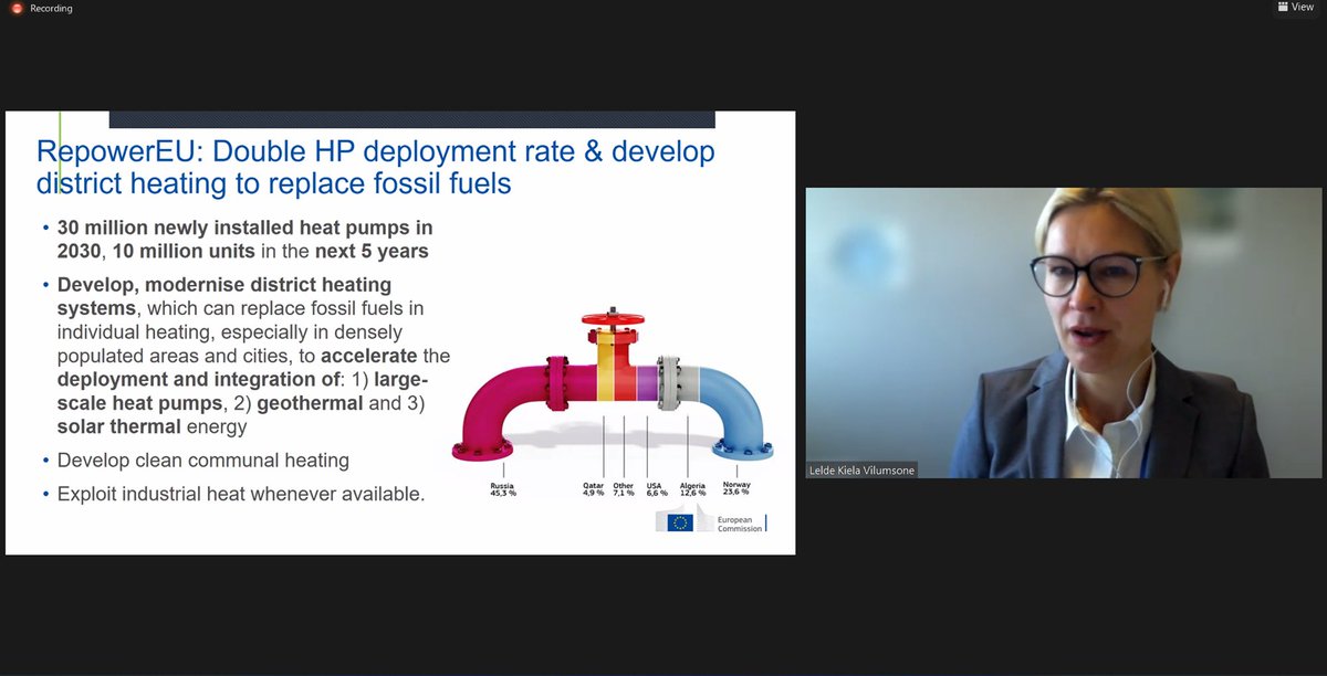 AksanaKras's tweet photo. Very insightful #CelsiusTalk on #IntegratedEnergySystems!
📢#REPowerEU calls on deploying #DistrictHeating to replace Russian #gas
💻Digital tools such as @plames2050 play an important role in the #decarbonisation pathway
🏙️Innovative heat networks can support #SystemIntegration https://t.co/NlNFdTUdJl