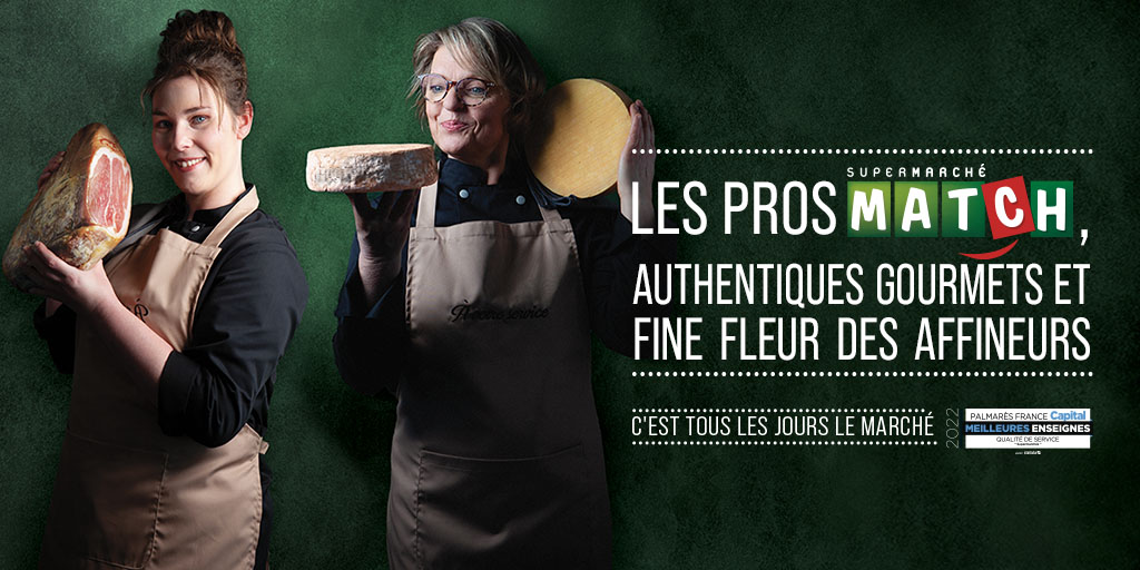 supermarchematc's tweet photo. [Nos pros] 

Les femmes et les hommes des Supermarchés Match sont mis à l'honneur ! Nous en sommes fiers et on vous les présente ! 🤓

#savoirfaire #expert #placedumarche https://t.co/4AV1GwqMaA
