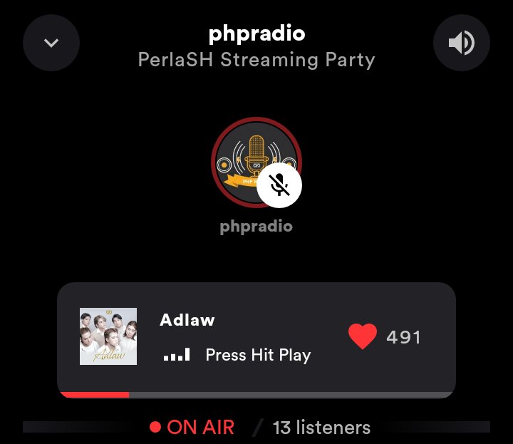 PHPRadio_'s tweet photo. We're On Air ๐๏ธ Join us Pearls!
๐ถ NOW PLAYING: Adlaw
"Press, Hit, and Play that Radio!"
Stream with this link:
๐https://t.co/87Ibo0v7NG
#PerlaSH @PressHitPlay #PHP #Press_Hit_Play https://t.co/z7g2xKnWBp