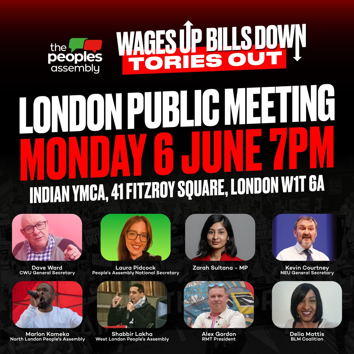 Come to this rally and join the resistance!

London June 6 - Indian YMCA - W1T 6A

Book your free seat here - Limited spaces - be quick!!!!
bit.ly/38xMykt