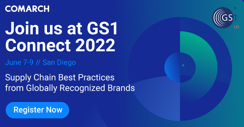 ComarchGroup's tweet image. #Comarch is excited to be a #GS1ConnectSponsor at #GS1Connect22! Register to join us in San Diego. ow.ly/Ylf830s8vOe @GS1Connect