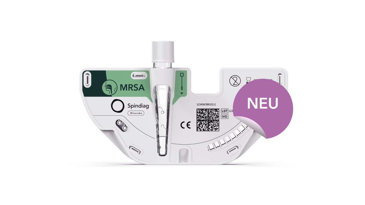 #COVID has shifted the focus to viral pathogens. But antibiotic-resistant pathogens remain a very serious challenge for #healthcare systems worldwide. The new Rhonda MRSA test simply &amp; reliably detects the resistant pathogen in well under one hour.

spindiag.de/rhonda-mrsa-di…