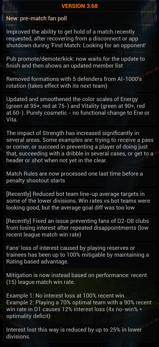Version 3.68 out now 👍