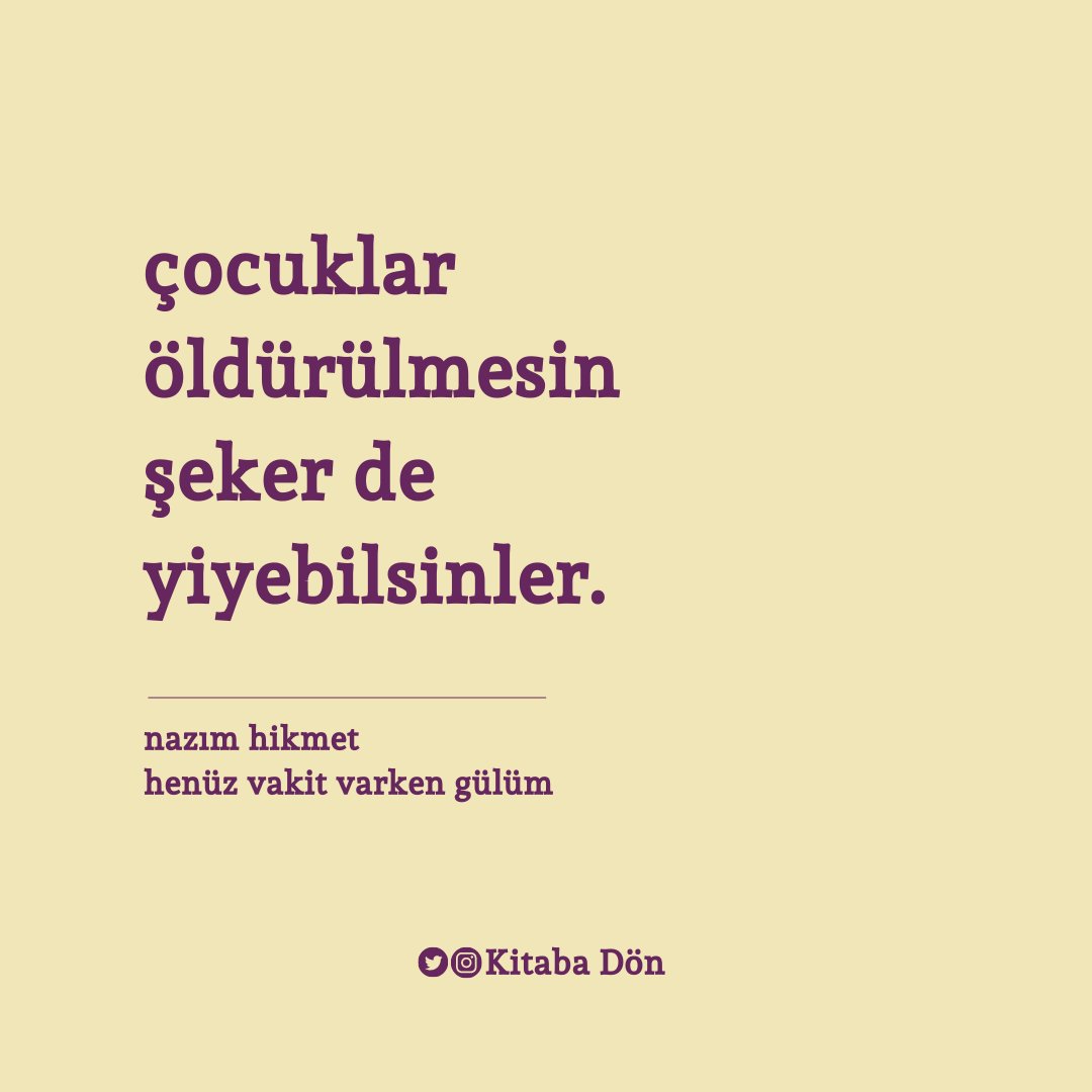 Şeker bile yiyemez ki 
kâat gibi yanan çocuk. 

  #nazımhikmet