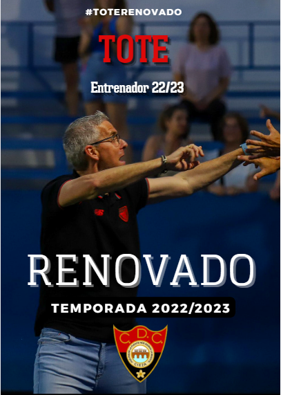 COMUNICADO OFICIAL | <a href="/JOSEMANUELTOTE/">JOSÉ MANUEL LUCAS</a> 

📰"Tote renueva como entrenador del CD Cieza"

clubdeportivocieza.com/2022/06/03/com…

#ToteRenovado