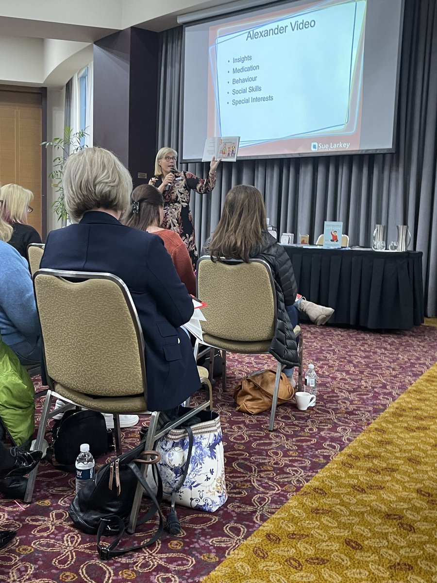 missmaddysspace's tweet photo. Attended @SueLarkey workshop today! It was very insightful, helped improve my understanding of children with autism spectrum disorder. 🤩🤩 #acuedu_p https://t.co/xvd79iCXoK