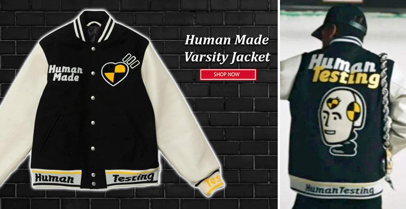 Human Made x Asap Rocky x Nigo Varsity Testing Jacket Size L