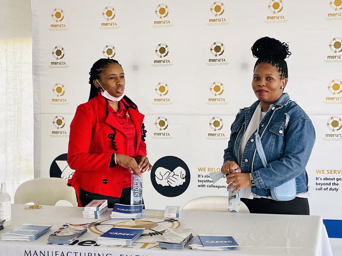 HigherEduGovZA's tweet photo. @WorldSkillsZA Some of our SETAs are on site sharing relevant info to students.  #WSZANationalCompetition2022
#CareerDevelopmentServices https://t.co/8yGGzfKNMY