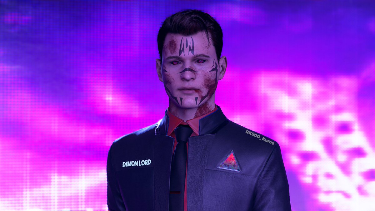 Kuroeclipse's tweet photo. A little bundle of screens of Demon Lord Connor! 🙌

I'm in love with this demon now OwO

#RK800 #DBHConnor #DetroitBecomeHumanConnor #DetroitBecomeHuman #Connor #DBH #ConnorEdit #DetroitBecomeHumanEdit #VirtualPhotography #Mod #DBHMod https://t.co/WLwKJc4NQJ