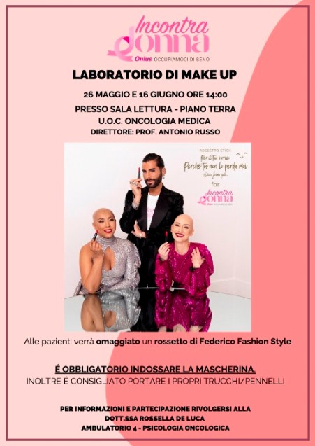 dichirons's tweet photo. Laboratorio di estetica oncologica “Per il tuo sorriso, perché tu non lo perda mai” | Università degli Studi di Palermo https://t.co/qJvm3T1482 https://t.co/MgG3K22LxQ
