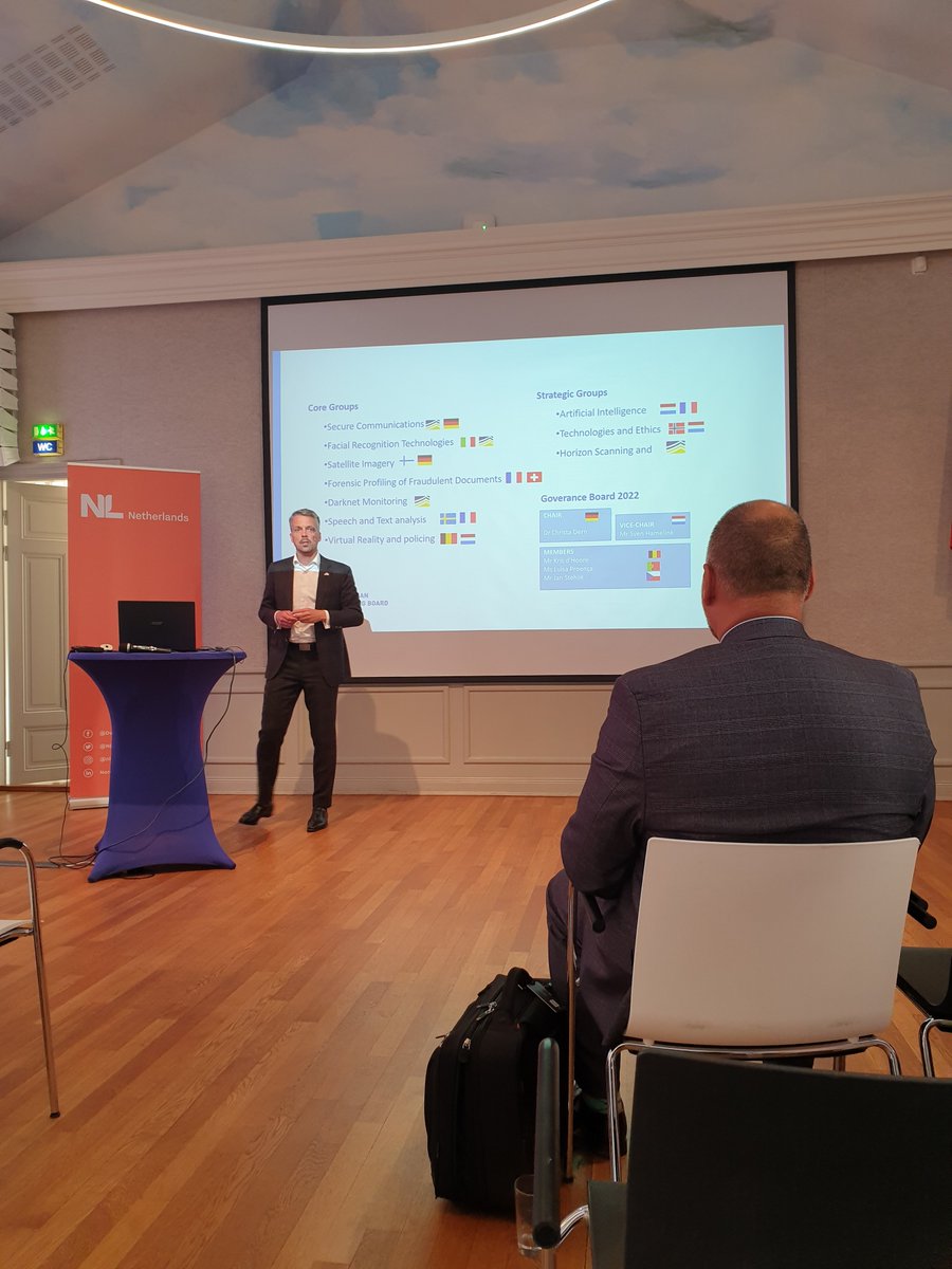 gibbyprint's tweet image. Very privileged to be invited to the Dutch embassy in Stockholm. Some excellent presentations on the role of digitisation in forensicscience for international war crimes. 

Together for a safer world! #EAFS2022 @matkoeb 

@matkoeb