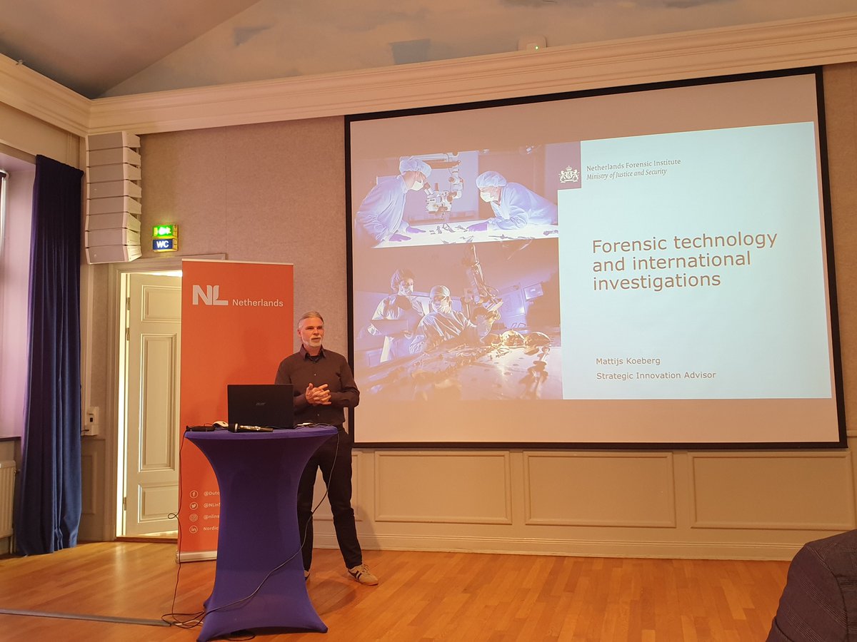 gibbyprint's tweet image. Very privileged to be invited to the Dutch embassy in Stockholm. Some excellent presentations on the role of digitisation in forensicscience for international war crimes. 

Together for a safer world! #EAFS2022 @matkoeb 

@matkoeb