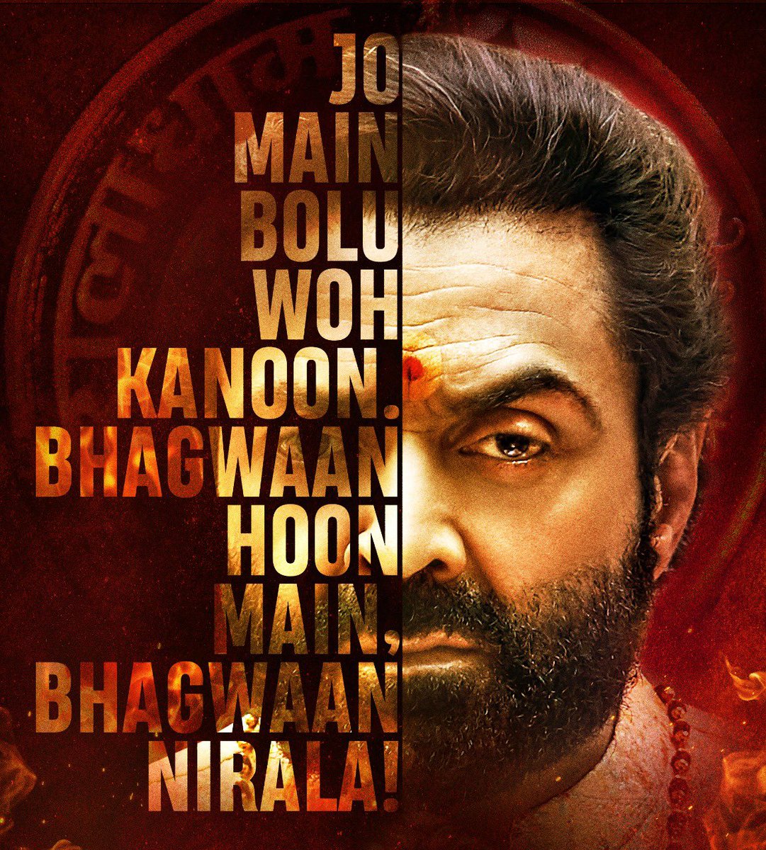 Baba is Back! #Aashram3
#Japnaam 
<a href="/thedeol/">Bobby Deol</a> <a href="/IamRoySanyal/">CRS</a> <a href="/MXPlayer/">Amazon MX Player</a> <a href="/PJP_Online/">PrakashJhaProduction</a>