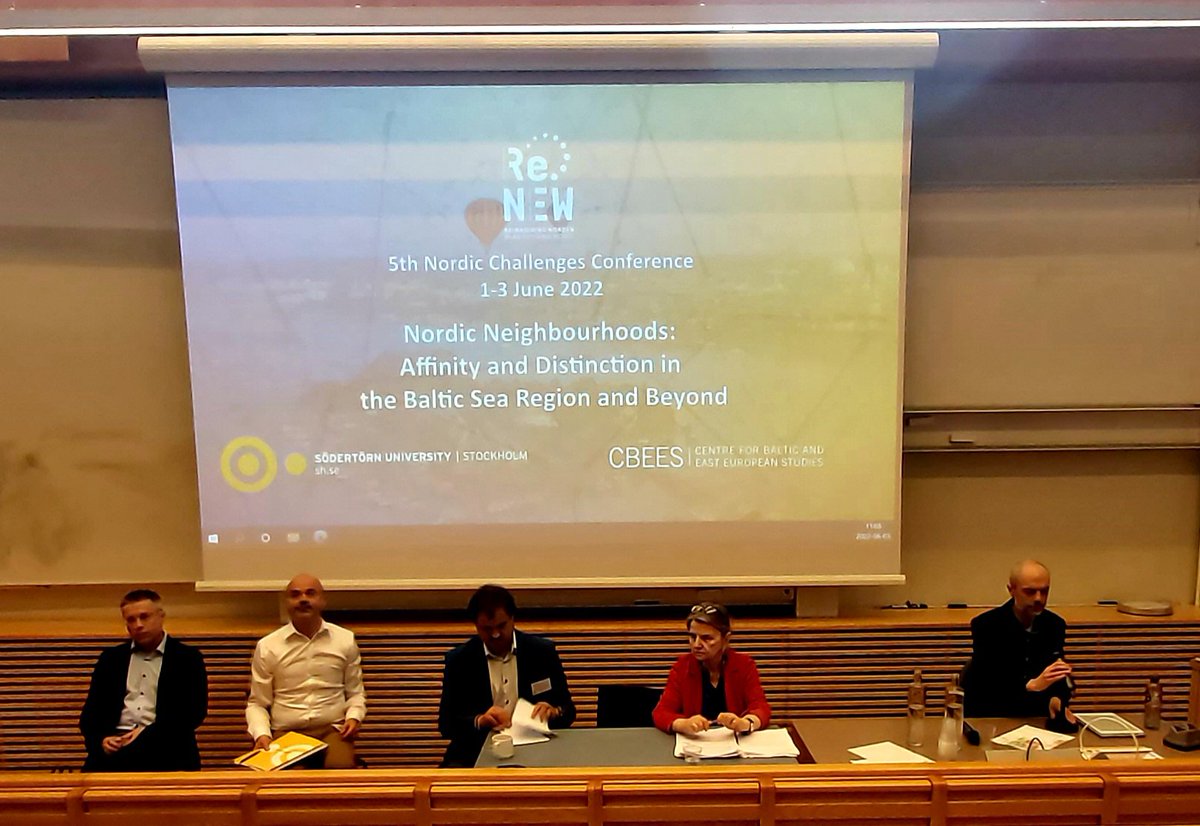 Last round table @ReNEWHub #nordicchallenges conference: The Changing Organisation of Party Relations: The 2022 Swedish Election in a Nordic Context with @nicholasaylott, Flemming Christiansen (RUC), Tapio Raunio (Tampere), Marja Lemme (Södertörn), and Kjetil Duvold (Dalarna)