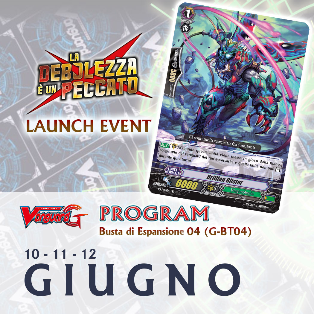 cfvanguardit's tweet photo. Il Launch Event si avvicina...
In anteprima, vi sveliamo la carta promo che come di consueto, verrà consegnata a tutti i partecipanti.
#GBT04 #vanguard #cartapromo #launchevent #giugno #giocodicartecollezionabili https://t.co/z2mlpI76tF