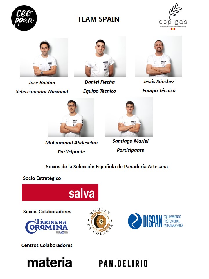 CEOPAN1's tweet photo. Los Espigas, preparados para el Campeonato Internacional de Jóvenes Panaderos de Berlín. MÁS INFO AQUÍ: https://t.co/LWvht6XbBj https://t.co/cc1W56rvnF