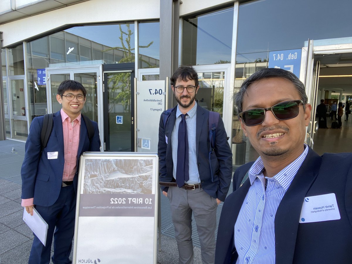 The Coatings &amp; Surface Eng team is having a great time. We delivered an invited talk and two other excellent talks at 10th RIPT in <a href="/fz_juelich/">Forschungszentrum Jülich | @fzj@social.fz-juelich</a>. It’s amazing to see friends and colleagues after 2+ years.