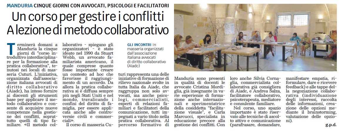 icollaborativi's tweet photo. #Manduria. Corso interdisciplinare di #praticacollaborativa.
Non c'è che dire: in #Puglia i #professionisticollaborativi hanno lasciato il segno.
#aiadc #formazione #avvocati #commercialisti #psicologi #mediatori https://t.co/ZRL4E3OpfB