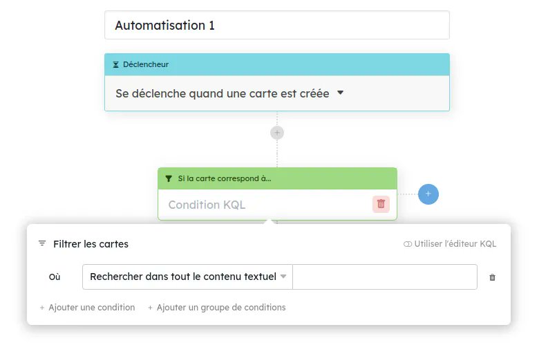 kantreeapp's tweet photo. #KantreeTips: Automations ⚡️ Creating conditions in automated rules is now easier than ever thanks to the new filter builder. #Nocode needed! https://t.co/PhAciAblU9