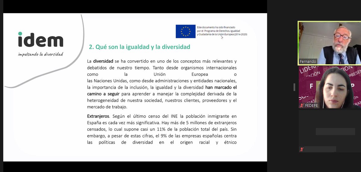 MujeresFedepe's tweet photo. 😍¡Nuevas #pymes se suman a nuestro #ProyectoIDEM!
Seguimos con los #talleres formativos y las sesiones informativas.
👉🏻¿Te apuntas? Incrementa los niveles de #diversidad #inclusión e #igualdad de tu #empresa
#MujeresQueMuevenElMundo #MujeresFEDEPE
https://t.co/IGhhiaYxyE https://t.co/ImqW0ylMUR