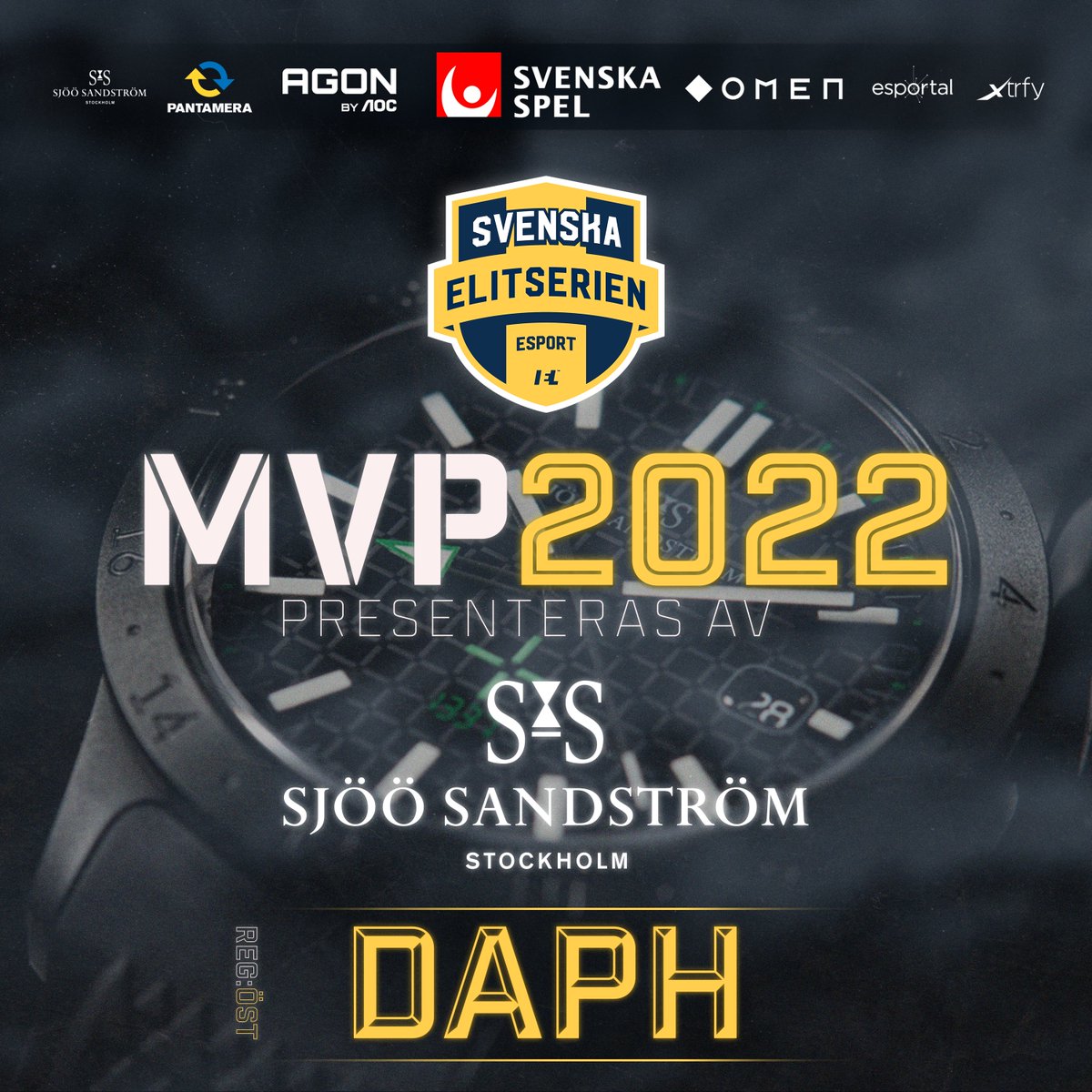 Stort grattis till <a href="/daphpppp/">daph</a> från <a href="/animelsCSGO/">animels</a> som får MVP-priset i Region Öst! 👏🎉

<a href="/sjoosandstrom/">Sjöö Sandström</a> #SECSGO
