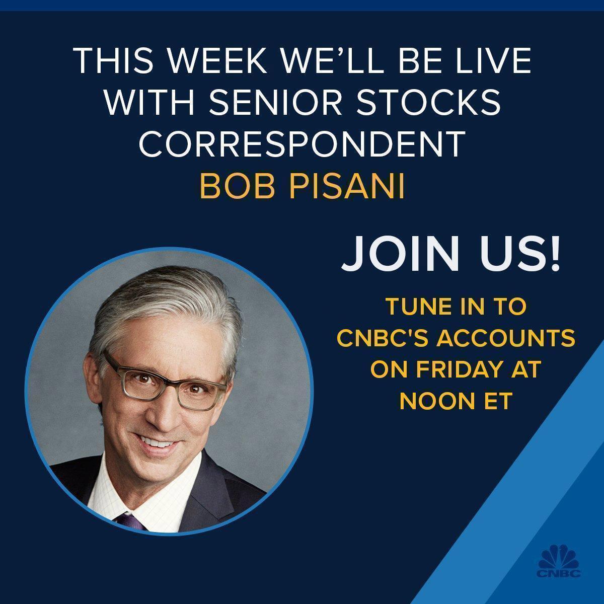 CNBC on Twitter "We're going LIVE with Senior Stocks Correspondent BobPisani to answer all of