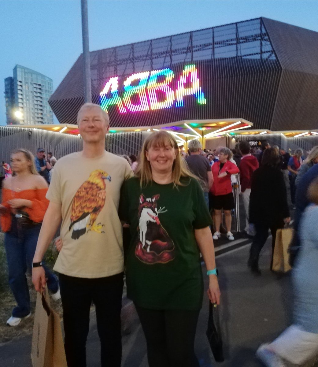 <a href="/ABBAVoyage/">ABBA Voyage</a> Bloody amazing. Everything I hoped it would be and more. Get yourself gown there if you are not already booked!! I sobbed happy tears!