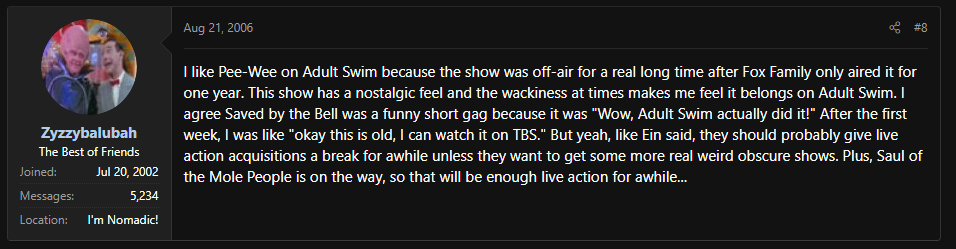 OldTZPosts's tweet photo. I mean, to be fair, they only aired Saved by the Bell for 2 weeks so... https://t.co/OqyaRzprw6