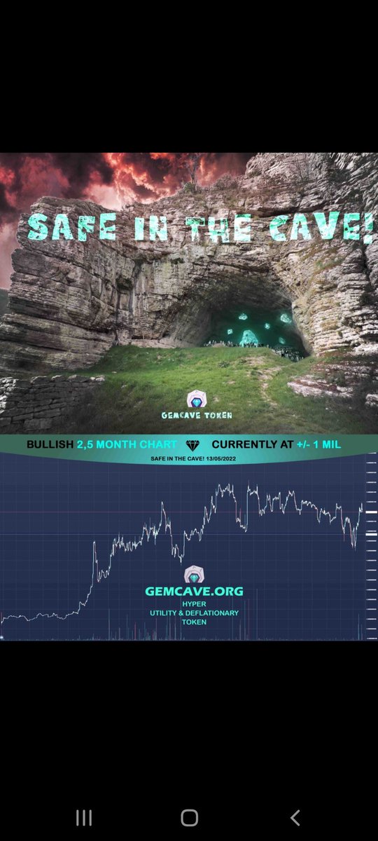 waldini95's tweet photo. @AltcoinDailyio Come to the safe place which is @cave_gem #Gemcave have fun with our #P2EGames and #stakeandplay while the market is bearish https://t.co/7LXZx14Mzi