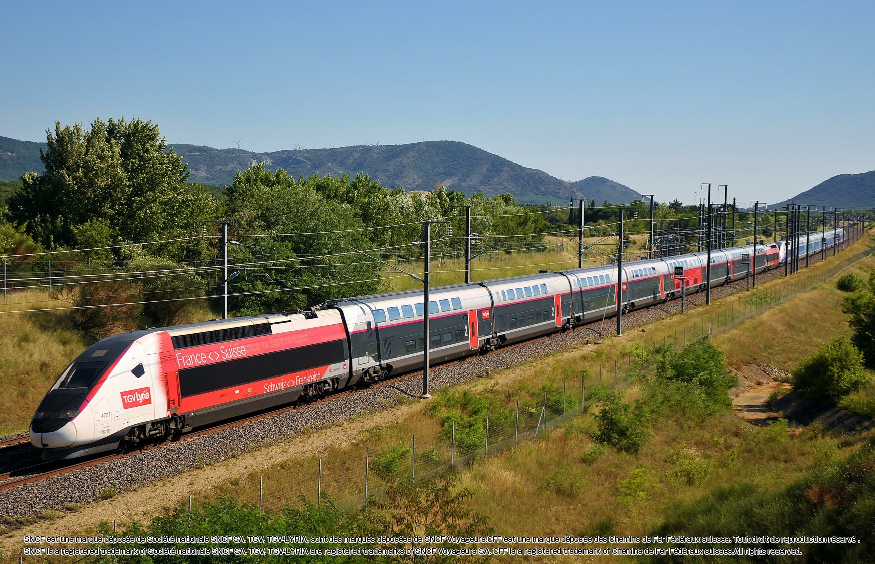 Nゲージ KATO TGV Lyria Euroduplex (リリア・ユーロデュープレックス 