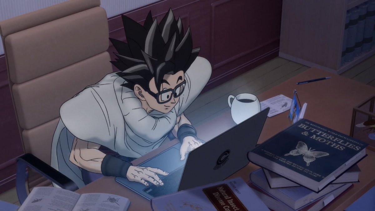 DbsHype's tweet photo. Gohan has a table photo frame of Goku holding him, pretty wholesome!~ https://t.co/24TD6BstT5