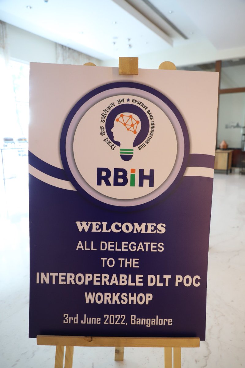 rbinnovationhub's tweet photo. Thank you all for joining us at the RBIH #Interoperable DLT POC Workshop! We're excited about where this initiative is headed, and look forward to continuing our collaboration with everyone involved.
#blockchaintechnology #innovation #inclusion #impact https://t.co/uZAhSzgHle