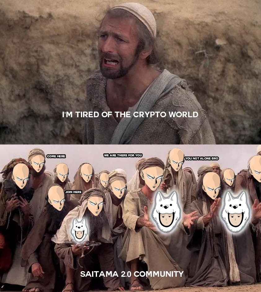 StacyBr96608564's tweet photo. @saitama2point0 when you are tired of crypto world don't forget saitama 2.0
@saitama2point0 
@ompekproduction @JoeFanes @OrdexDesign https://t.co/26IJ6ztMGa