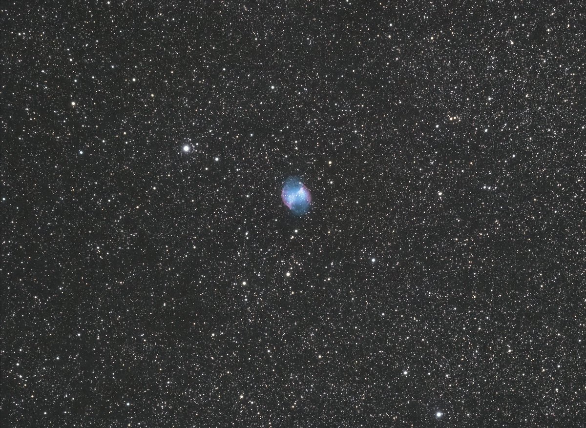 Taka141421732's tweet image. 亜鈴状星雲
SHARPSTAR 76EDで撮影
これだとちょっと小さいかな〜
#SHARPSTAR76ED
#SHARPSTAR
#亜鈴状星雲