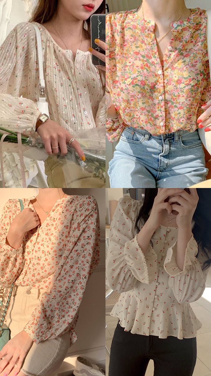 hazelnutsedaps's tweet photo. Floral blouse always have special place on my heart 🥹🤍

A thread of pretty floral blouse that you can get from @ShopeeMY ✨ https://t.co/M7esuJjVkc