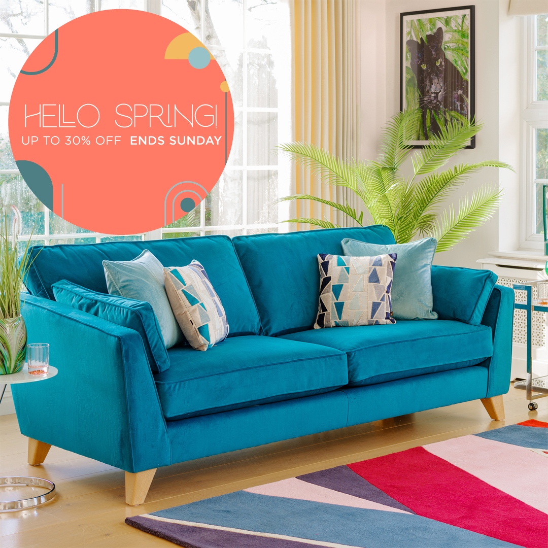 FishpoolsUK's tweet image. Our Spring sale ends Sunday! Hurry now for huge savings. Our choice is now even better, with savings across sofas, dining, bedroom and garden furniture. Shop our spring sale in store or online this Bank Holiday weekend.

#spring #shop #shoplocal #stylish #shopping #sale