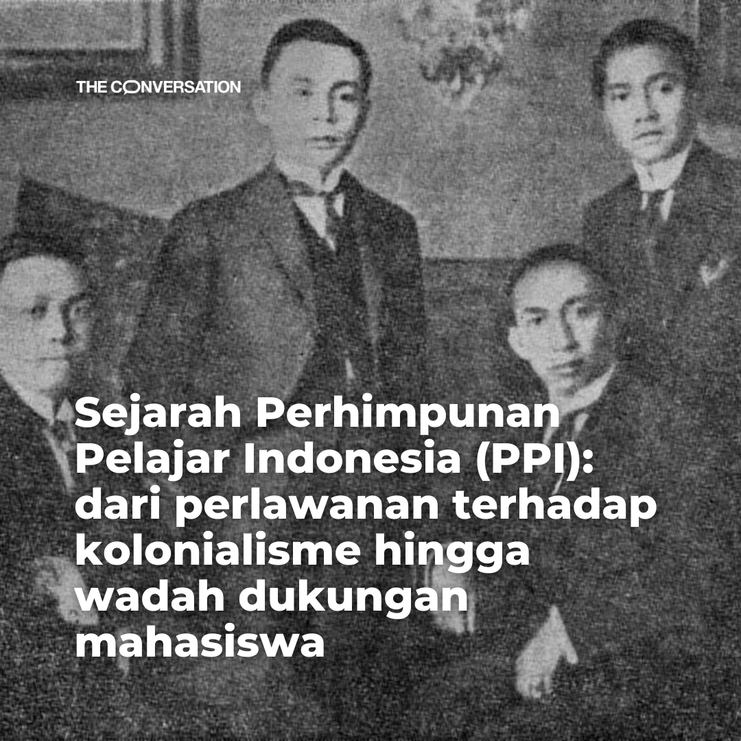 ConversationIDN's tweet photo. PPI singkatan dari: 
'Perhimpunan Pelajar Indonesia'

atau 

'Perhimpunan Politikus Indonesia' 🤨 https://t.co/ce0wm0c2kG
