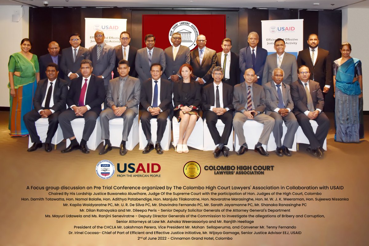 Colombo High Court Lawyers' Association tweet media