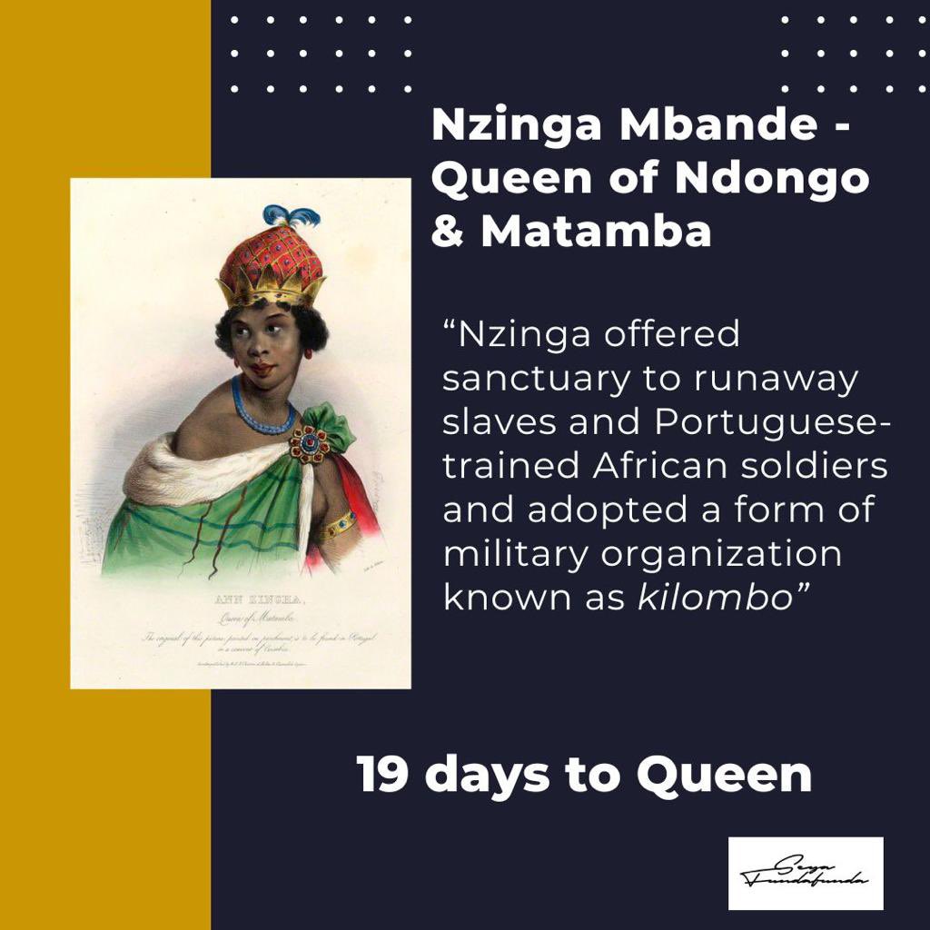 SeyaSwali's tweet photo. As we continue to countdown to the release of my EP Queen, here is a piece of history about a queen who achieved amazing feats despite the circumstances surrounding her. 

#19MoreDays #RoadToEP #NewMusic #Queen https://t.co/TNUjWHRqJA