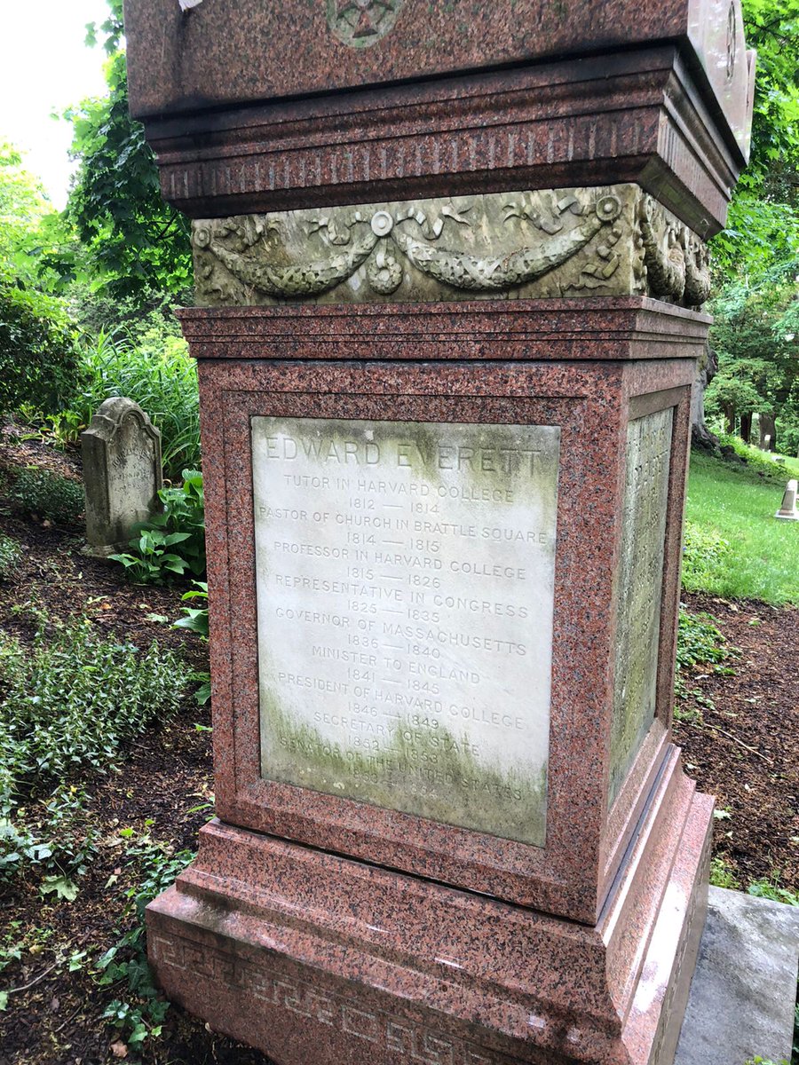 johnchrysoul's tweet photo. Σήμερα επισκέφθηκα το κοιμητήριο του Mount Auburn Μασαχουσέτης στο οποίο κείνται οι μεγάλοι  Αμερικανοί φιλέλληνες Samuel Gridley #Howe &amp; Εdward #Everett
@Harvard @GreeceInUSA
#Greece #USA #Ελλάδα #ΗΠΑ #Greeks #Greeks_Abroad #ομογένεια #Philhellene #Philhellenism #Φιλελληνισμός https://t.co/X6t50ndfJS