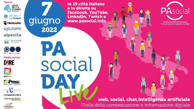 #PASocialDay, al via alla quinta edizione
➡️bit.ly/3apNN5L
#comunicazione #informazionedigitale #protezionecivile 
@CittadinidiTwtt