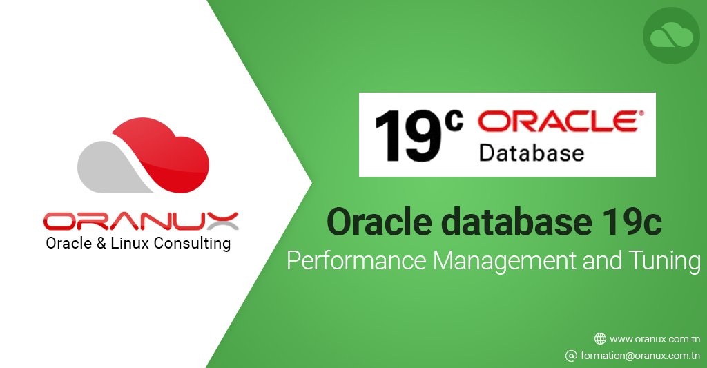 OOranux's tweet image. #Oracle_database 19c
Plus d'information: info@oranux.com.tn
oranux.com.tn
#Oracle #formation, #Postgresql, #mysql, #database
#Maintenance, #Assistance, #Diagnostic, #Monitoring, #infogérance, #linux