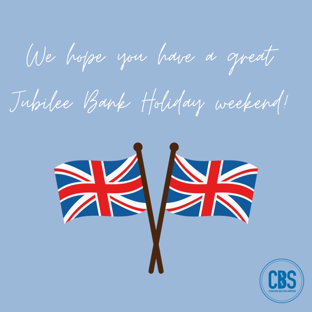 Happy Jubilee Bank Holiday! 🇬🇧